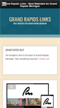 Mobile Screenshot of grandrapidslinks.com